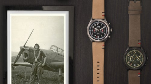 This watch commemorates the first American combat aviators.