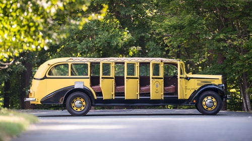 This 14 passenger bus is a part of National Park's history.