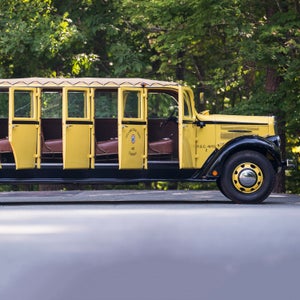 This 14 passenger bus is a part of National Park's history.