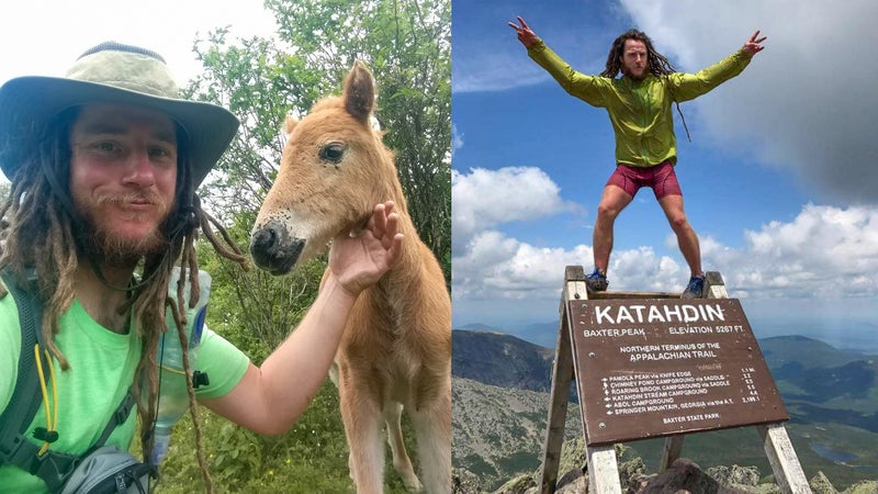 Did Binde really reach Katahdin in record time?