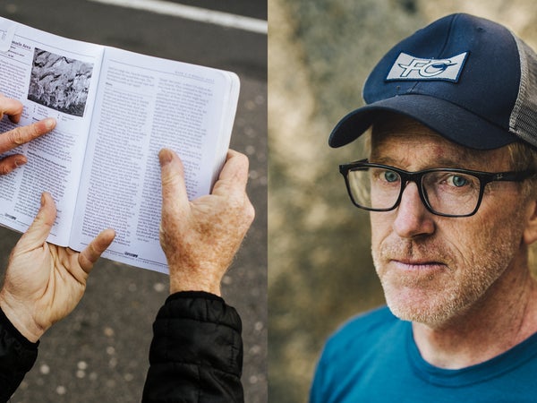 The new beta (L) the author (R) had to reconcile his memories against.