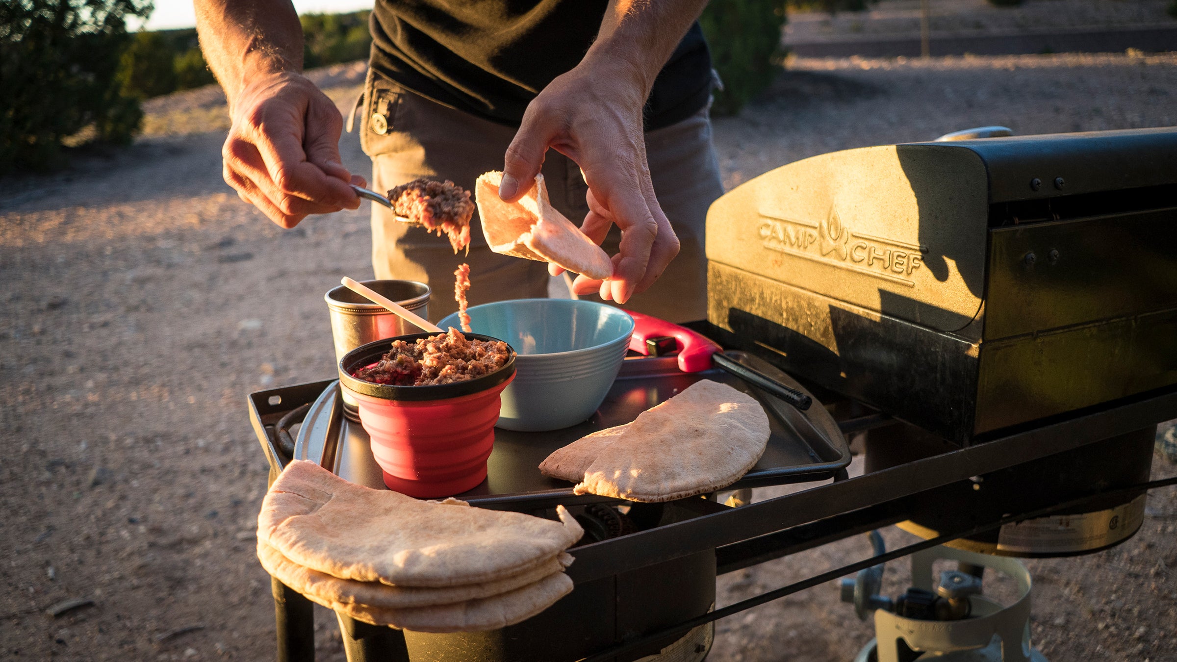 Make the best of what’s available, and generally it tastes pretty darn good.