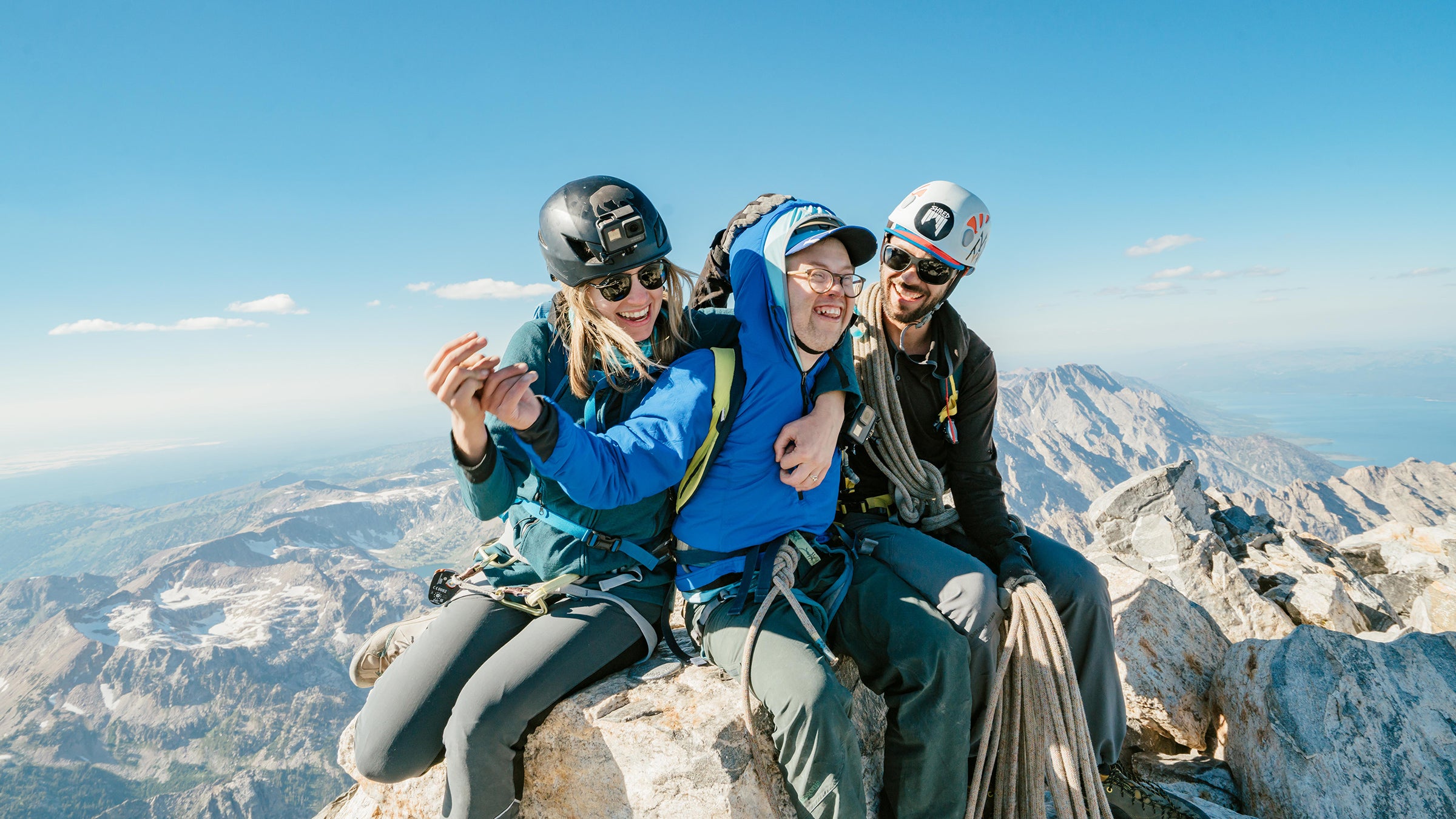 If you have the skills, the strength, and the determination, no summit is too high.