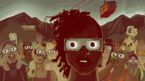 Jackson Hole usually doesn't get a crowd like this unless it snows a few feet.