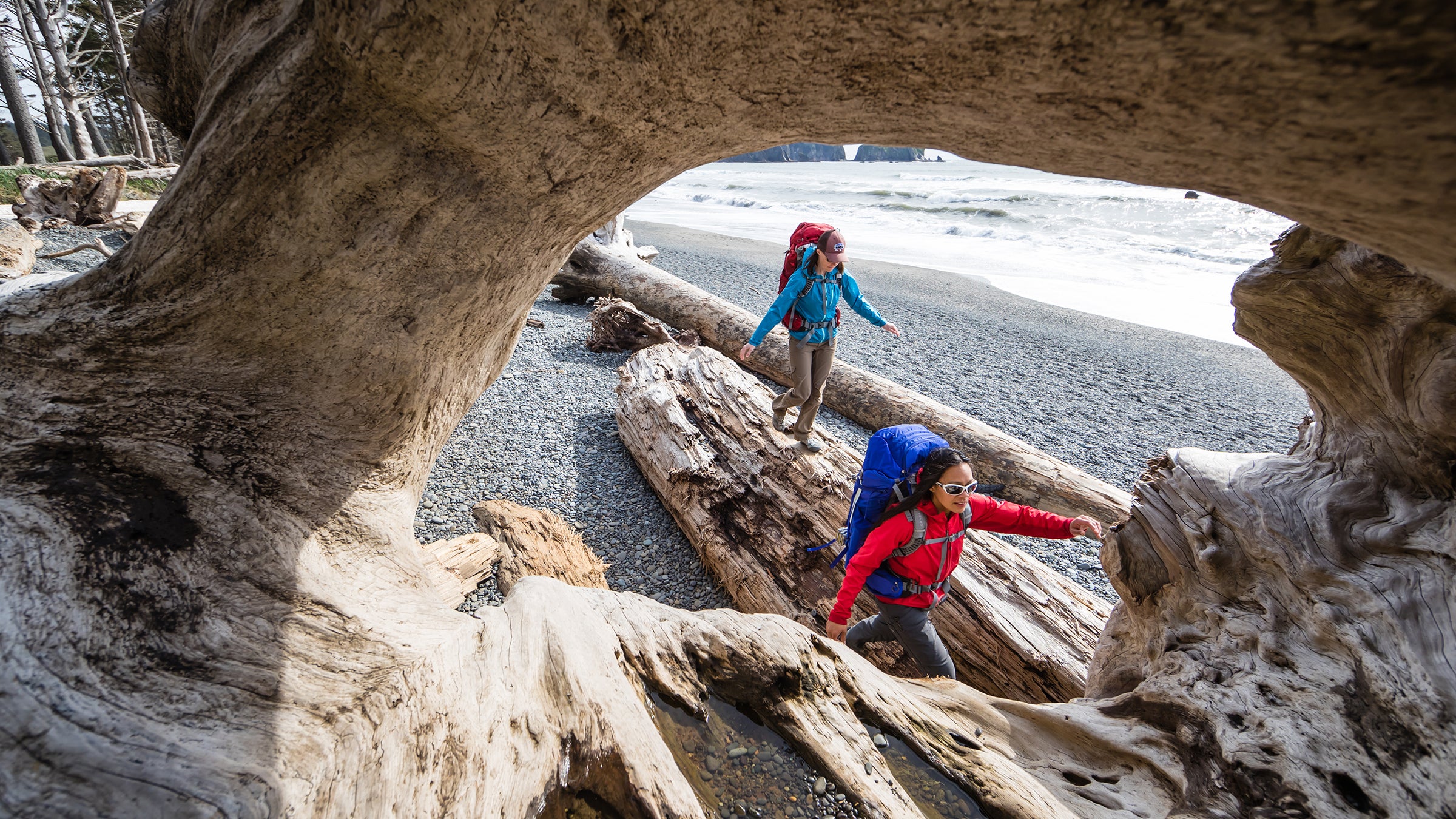 The Ariel AG incorporated feedback from four women’s backpacking trips that Osprey organized throughout 2016.