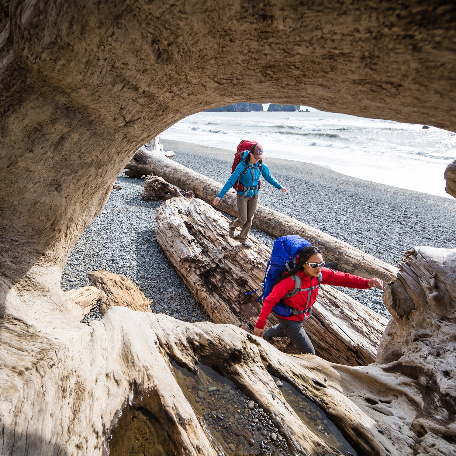 The Ariel AG incorporated feedback from four women’s backpacking trips that Osprey organized throughout 2016.