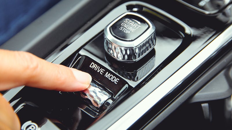 Throughout the XC60's interior, incredible details like the texture on these switches surprise and delight.