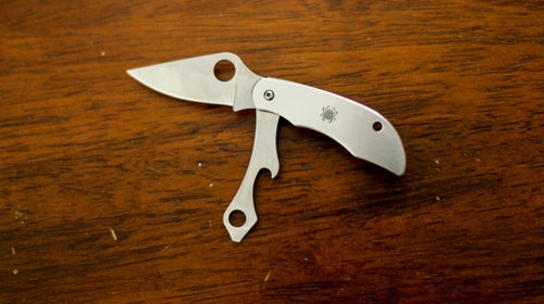 The best tool is the one you have with you.