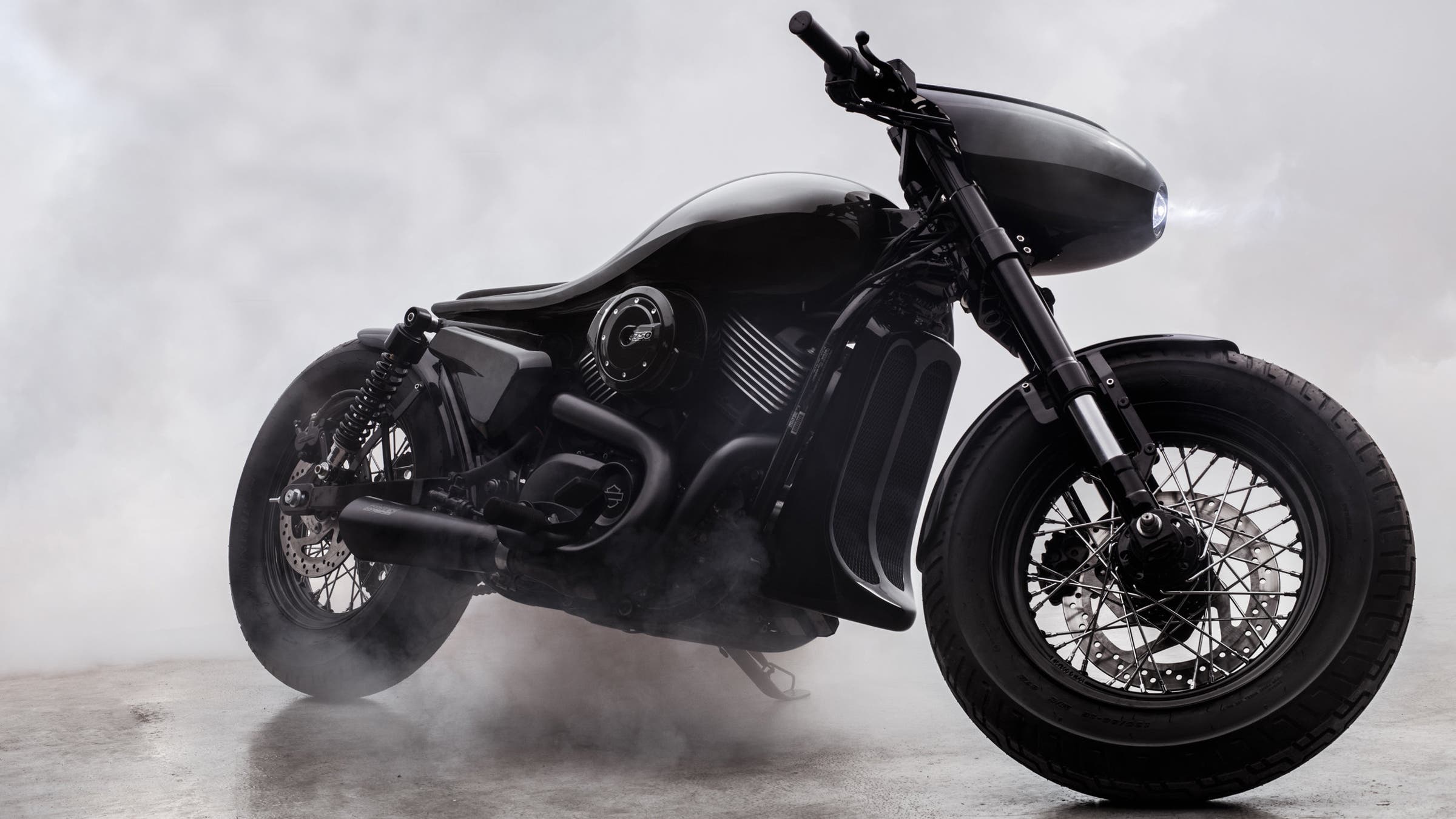 A Motorcycle That Looks Like a Jet Plane