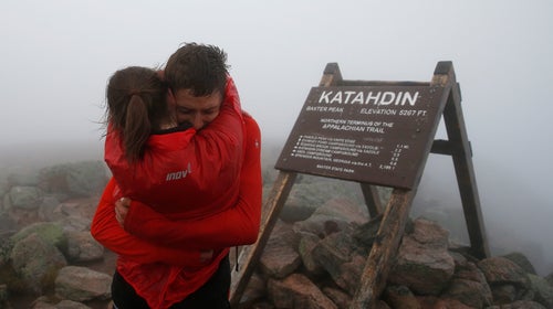 Stung by wasps, among 70 mile-an-hour winds, Joe McConaughy reached the northern terminus just before dark on August 31.