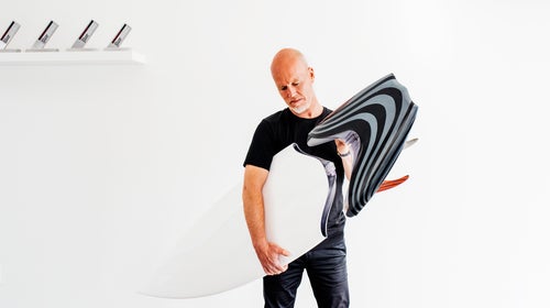 Acclaimed designer Thomas Meyerhoffer prefers the word “adventure” when describing his latest surfboard, the 2PRT.