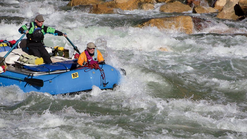 Back in the Grand Canyon in 206, with Smits at the oars.