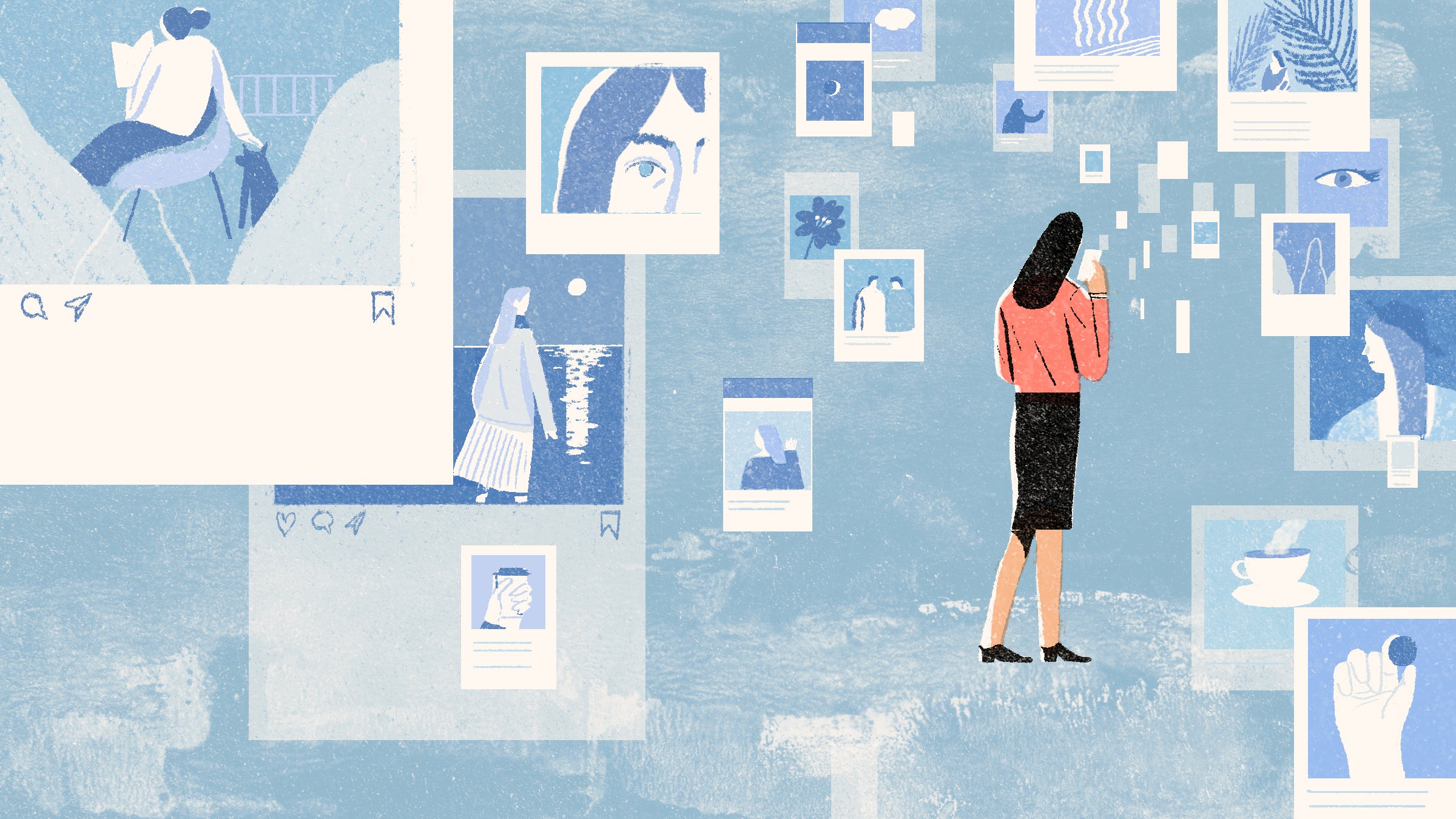  The Human-Computer Institute at Carnegie Mellon found that “passive consumption” of your friends’ social media feeds and your own “broadcasts” to followers may be tied to feelings of loneliness or depression.