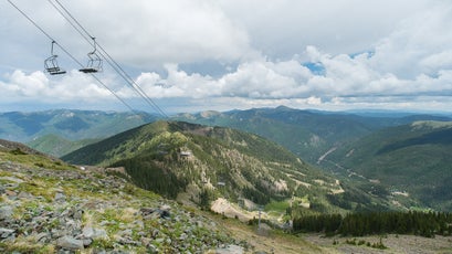Taos Ski Valley in the summer.