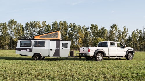 A trailer so nice it's almost considered glamping.