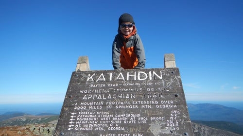 Thomas was five when he started hiking the 2,189-mile Appalachian Trail.