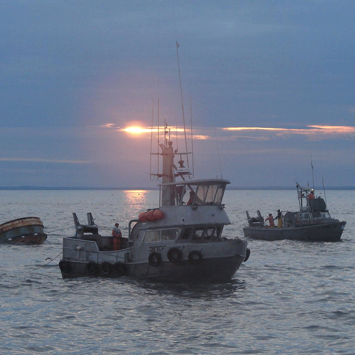 Boats on Bristol Bay