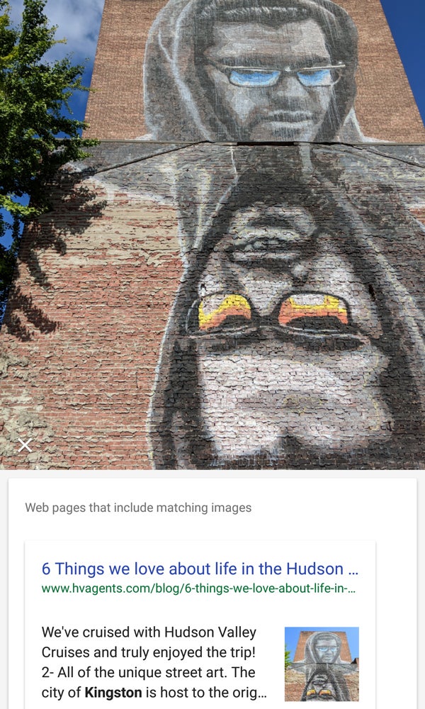 Google's image search engine is at your fingertips with the Pixel 2.
