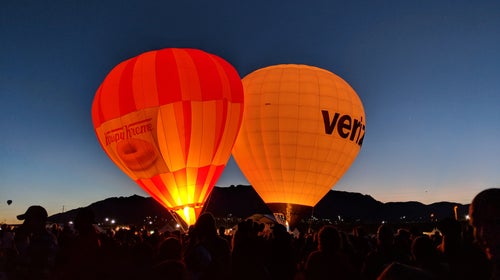 An f/1.8 lens helps brighten  images taken in low-light situations.