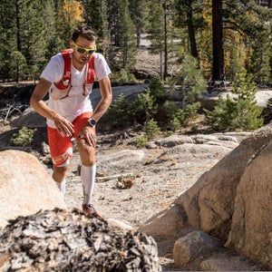 D'Haene powers through the third day of the journey.