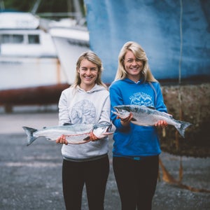 These sisters couldn’t resist the call of the sea.