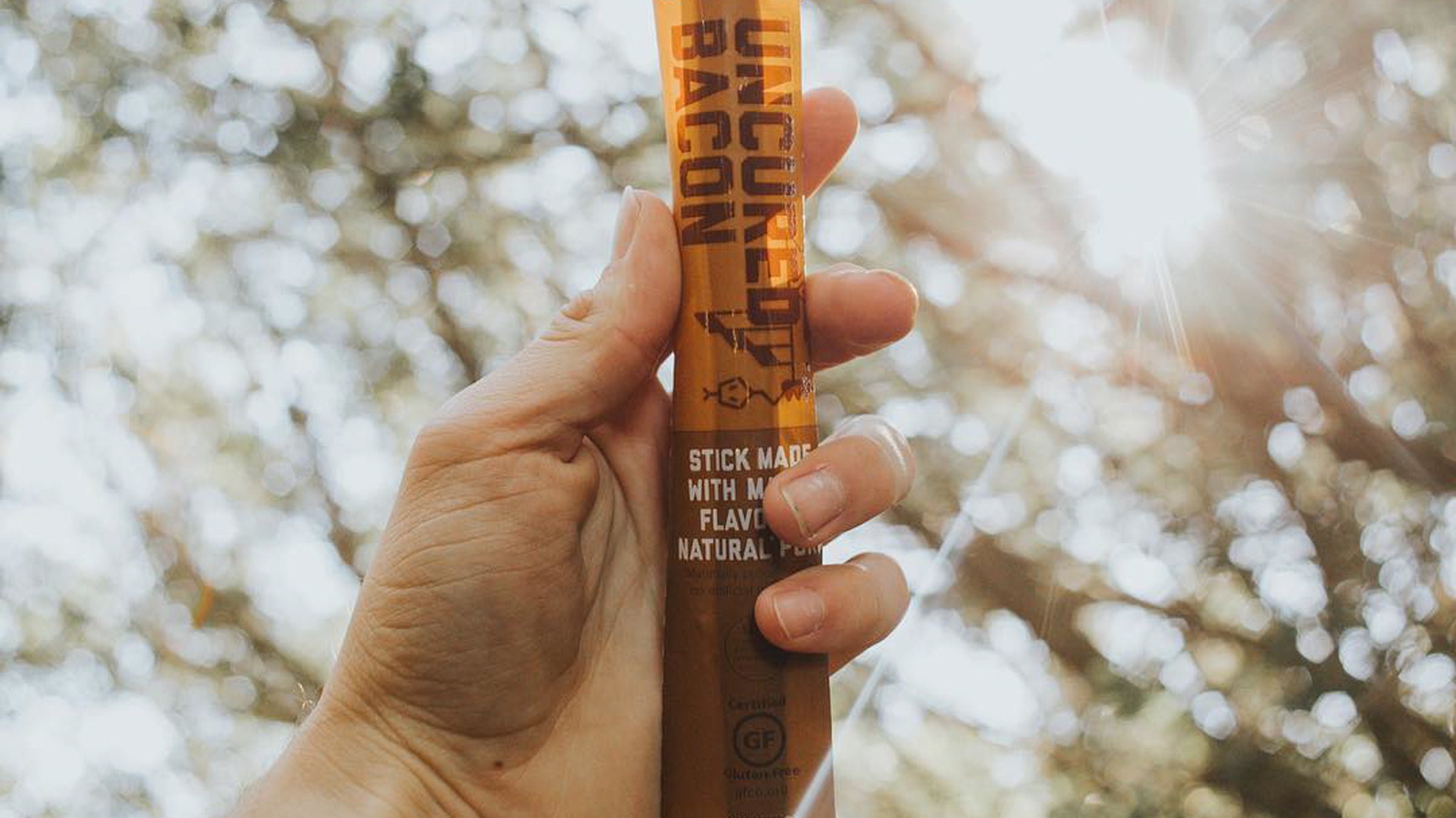 Eating bacon on the go—sounds like a win to us.