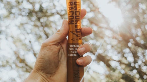 Eating bacon on the go—sounds like a win to us.