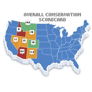 The results look at what states are doing well when it comes to public lands protections, as well as how they can improve.