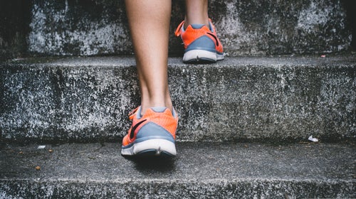 Start small instead of chasing big goals at the start of a training regimen.