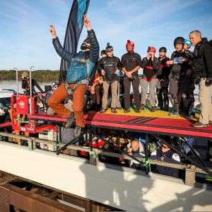 It is only legal to jump from the New River Gorge Bridge in West Virginia between nine and three o’clock on the third Saturday of October.
