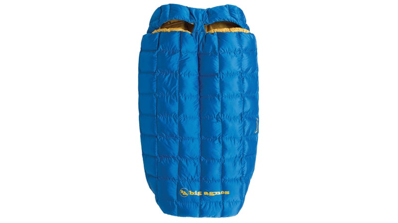 We save a full pound of weight by opting for a 2P sleep system on backpacking trips.