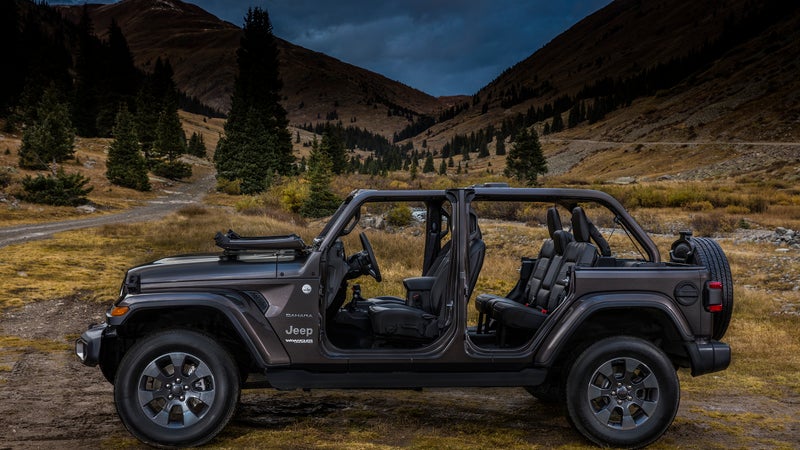 As with the outgoing JK, this new JL generation Wrangler is available in both two- and four-door configurations. A four-door pickup model, dubbed the Scrambler, is due in the very near future.