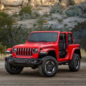 1945 Jeep® CJ-2A and all-new 2018 Jeep Wrangler Rubicon