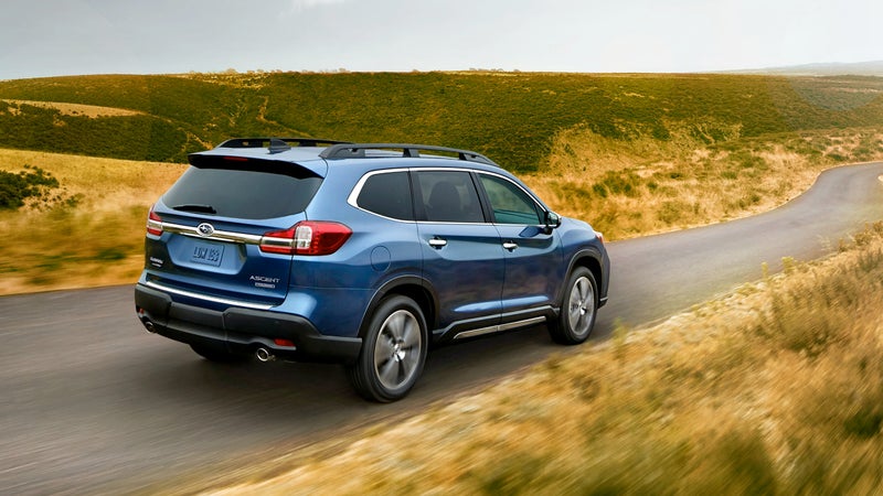 With standard safety features like AWD and semi-autonomous driver aids, the Ascent should be amongst the very safest vehicles on the road next year.