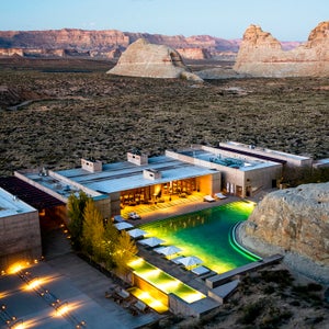 Amangiri Resort from above.