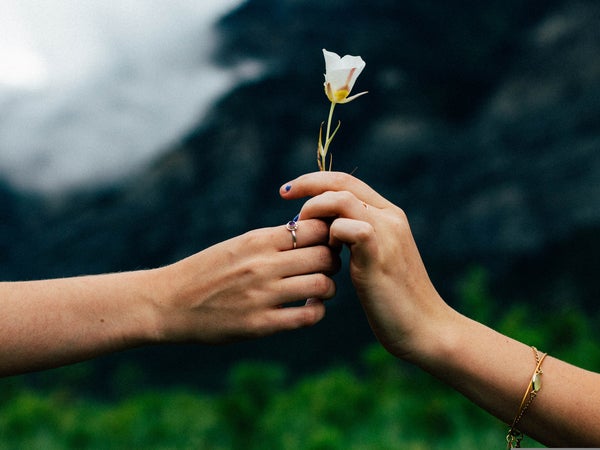 You don't have buy anything to give those you care about something special.