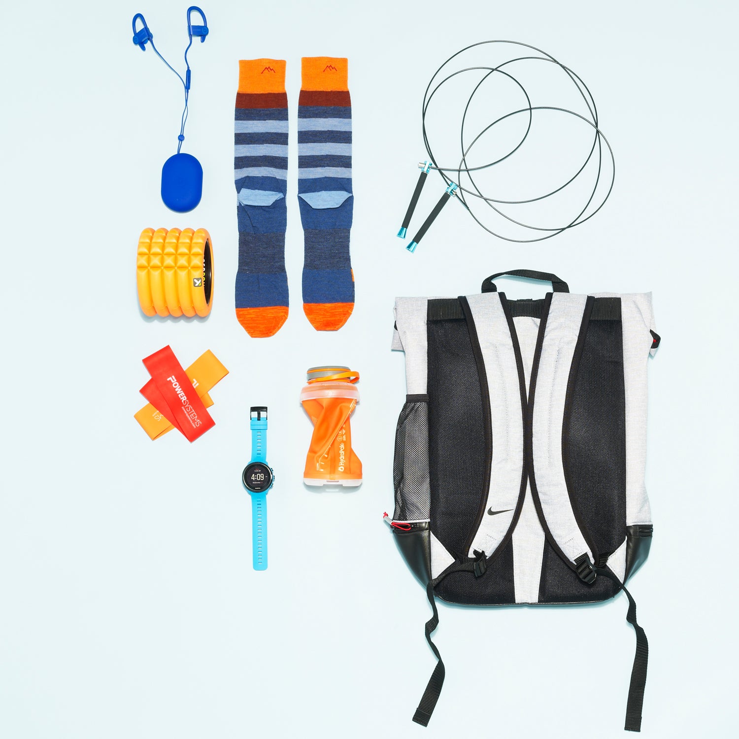 With a few additions to your carry-on, you can keep up with your training on the road.