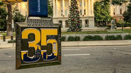 The California International Marathon is set up for personal records.