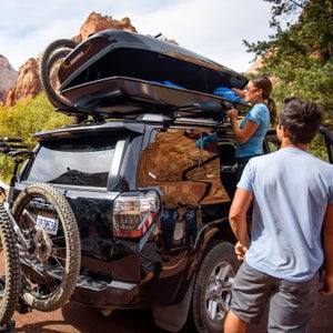 Store your gear on top.