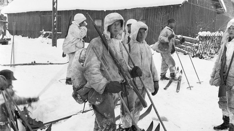 Scenes from the 1939-1940 Winter War, a confrontation between the Soviet Union and Finland.