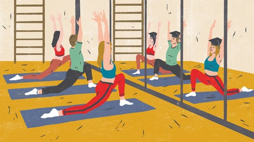 In UVM’s Wellness Environment program, gym passes are free for those who commit to working out 40 times a year.