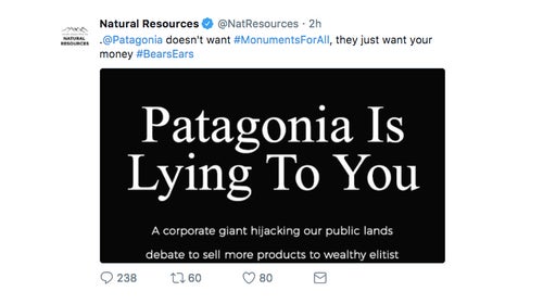 A real tweet the House Natural Resources Committee really sent out on Friday.