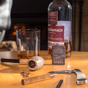 Pour a dram, crack a good book and unplug.