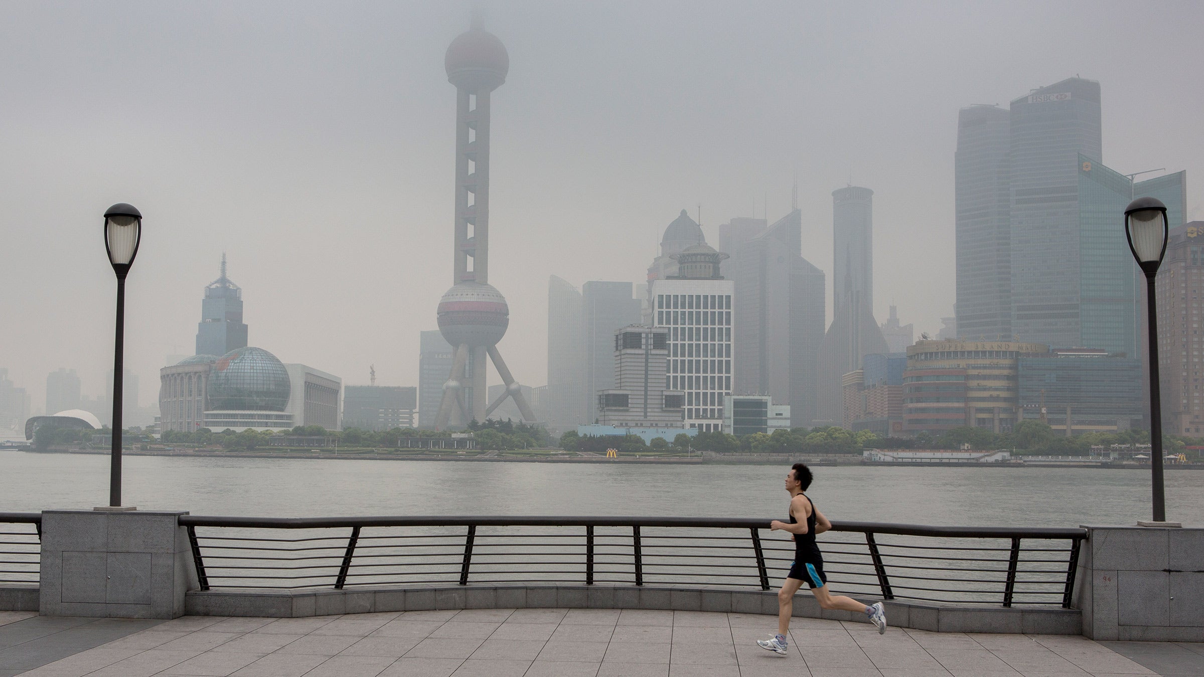 When do the benefits of physical activity get washed out, or even reversed, by the negative effects of air pollution?