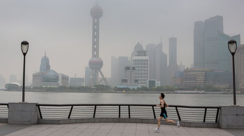 When do the benefits of physical activity get washed out, or even reversed, by the negative effects of air pollution?