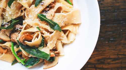 Even old school white noodles have a place at the table.