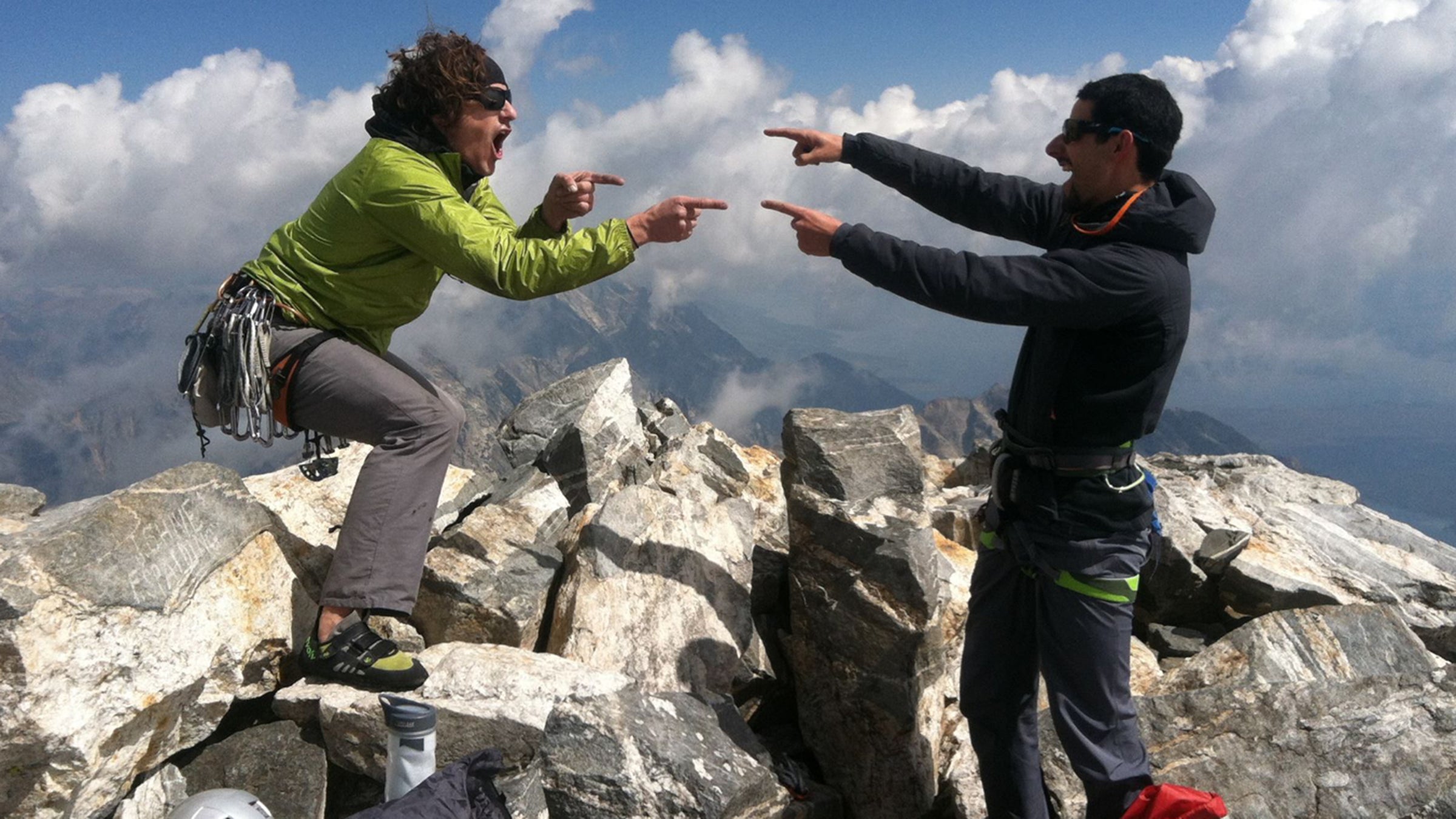 Do you think that climb you just did is the greatest climb ever? Great! If someone tries to tell you it isn't, who cares?