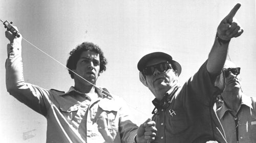 Lefty Kreh, right, gives pointers at Steamboat School in 1977.