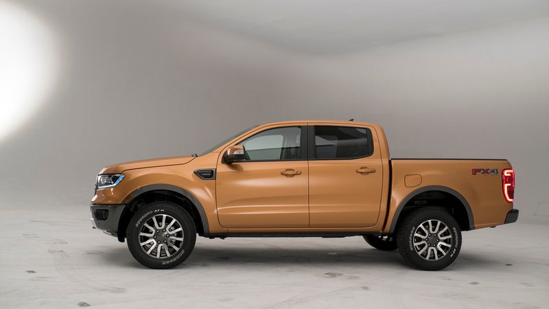 The Ranger is handsome, and inoffensive, if not overly exciting. But, for a truck that's going to be sold to clients ranging from utility companies and local governments to virtually every societal demographic, that approach makes sense.