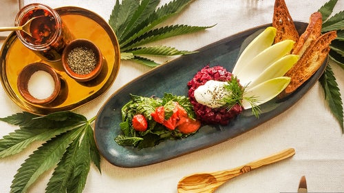 There's nothing like a five star infused dinner to make you forget that batch of homemade brownies you and your college friends made.